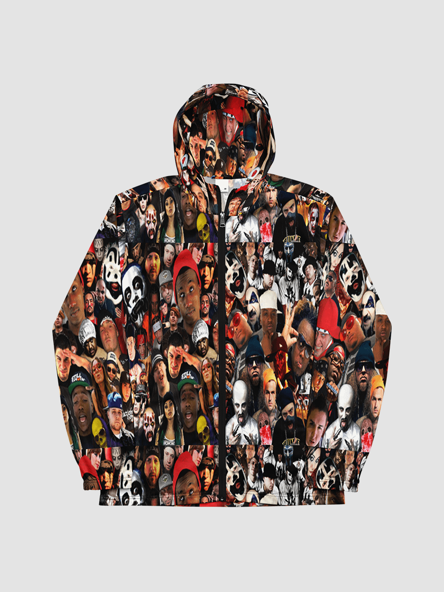 Wicked Underground! All-Over Print Windbreaker Hip-Hop Rap Hoodie product image (1)