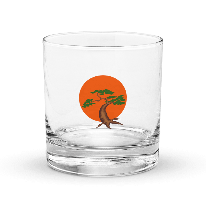 Sunset Tree Rocks Glass product image (1)