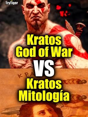 Kratos de God of War VS Kratos de la Mitología 🔥 #TryTiger #Kratos #GodofWar #vidoejuegos #videojuego #videojuegos🎮 #GodofWarRagnarok #godofwar1 #godofwar2 #godofwar3 #godofwaraniverssary #videojuegos #godofwar4
