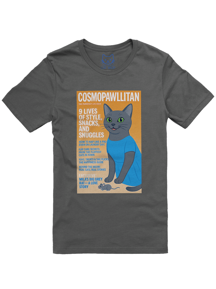 Cosmopawllitan Magazine Parody Unisex T-Shirt product image (1)