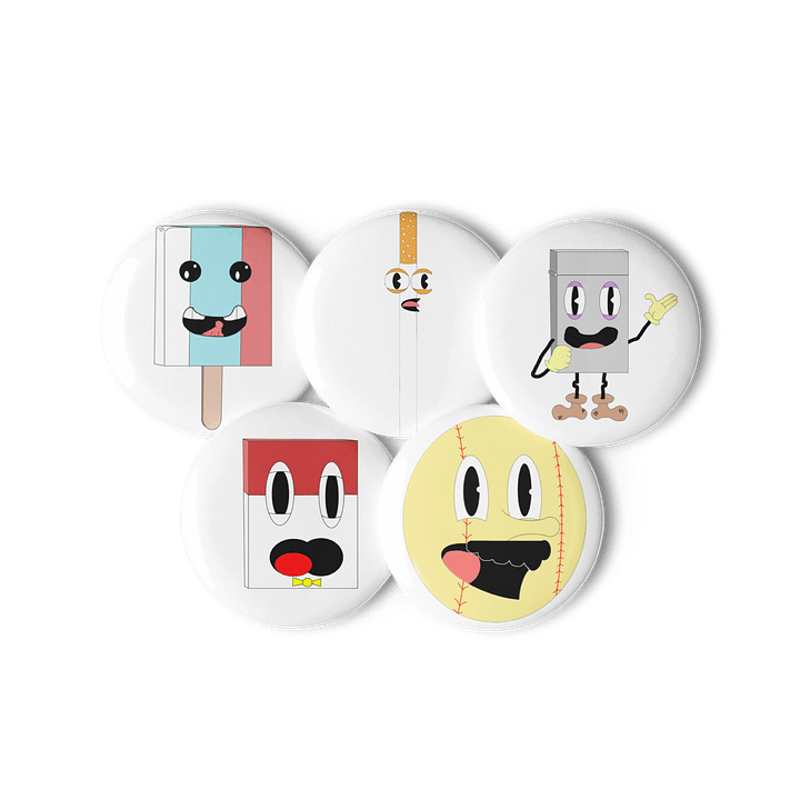 Character Button Set product image (2)