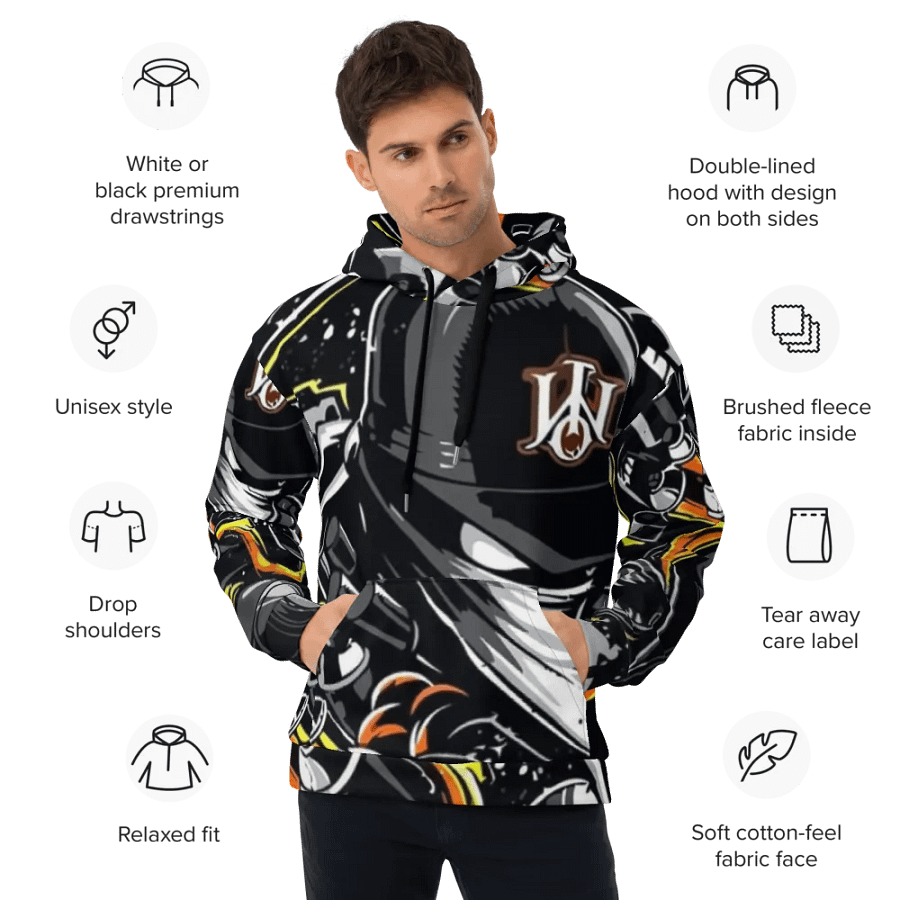 Urban Graffiti Unisex Hoodie product image (12)