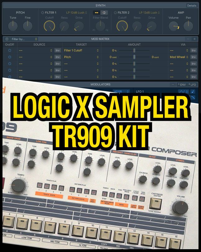 Logic X Sampler: TR909 Kit product image (1)