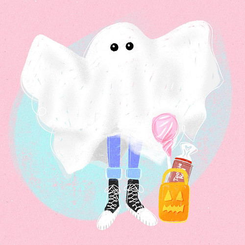 Of course I had to draw Stanley the Ghost for this #drawtober2023 prompt:: GHOSTLY @drawtober 

I just love all the @ragmopan...