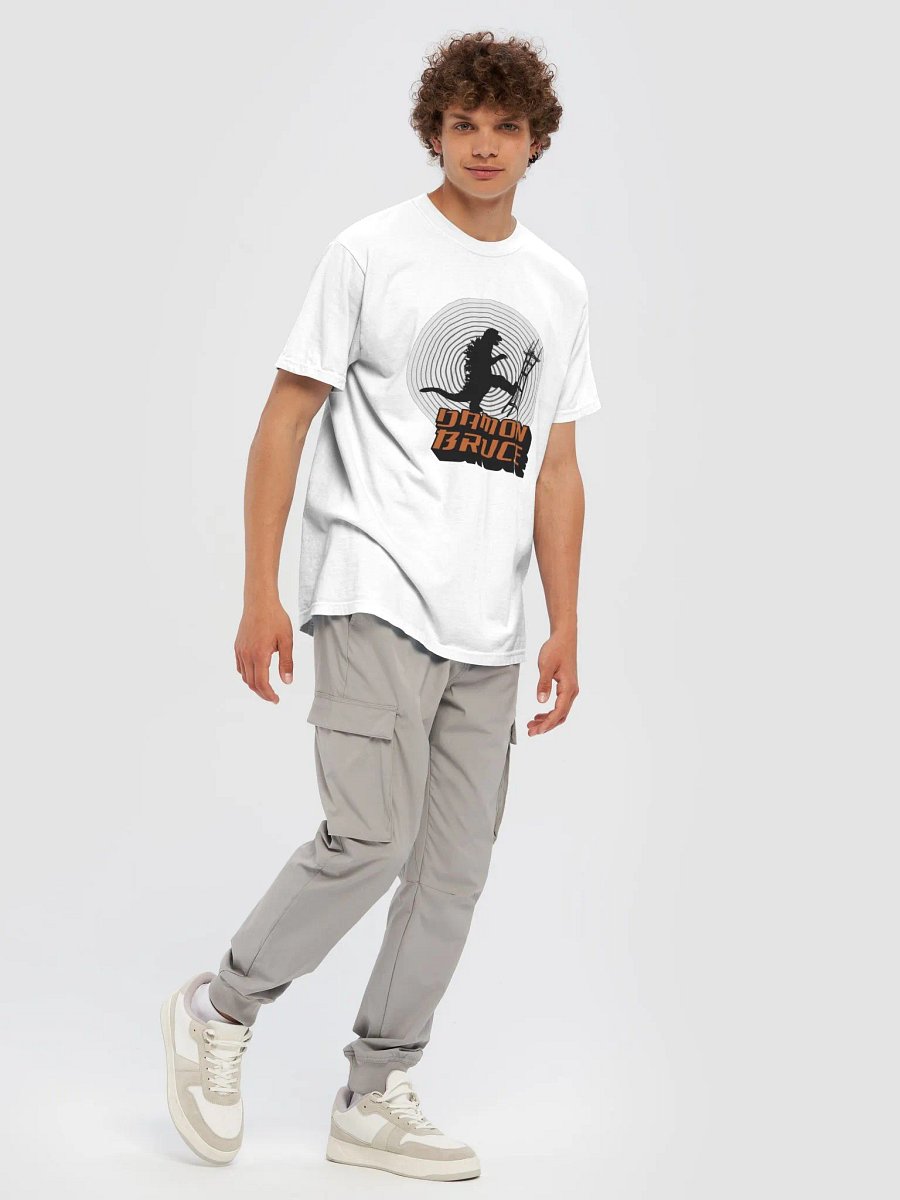 Damon Bruce Logo Tee - White product image (7)