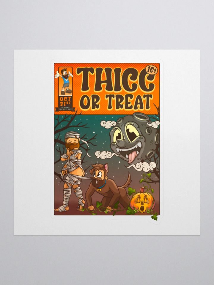 Thicc or Treat - Sticker product image (1)