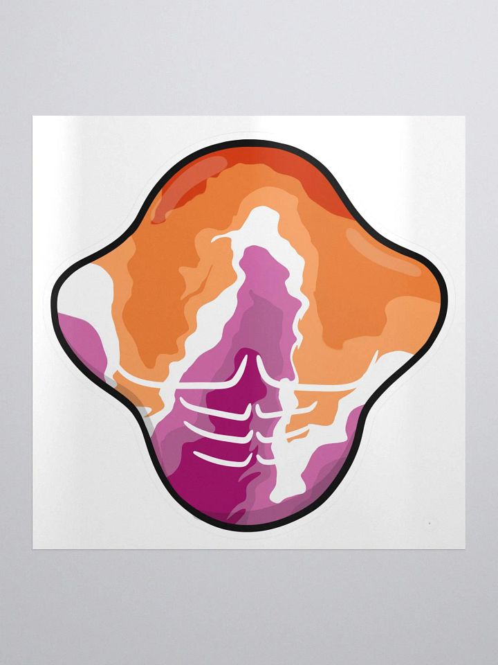 Lesbian Buff Tato Sticker product image (1)