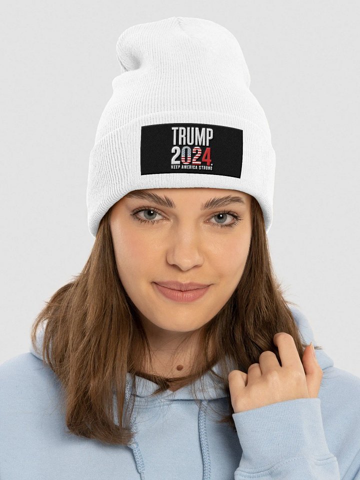 🧢 Trump 2024 Beanie – Keep America Great! 🇺🇸 product image (1)