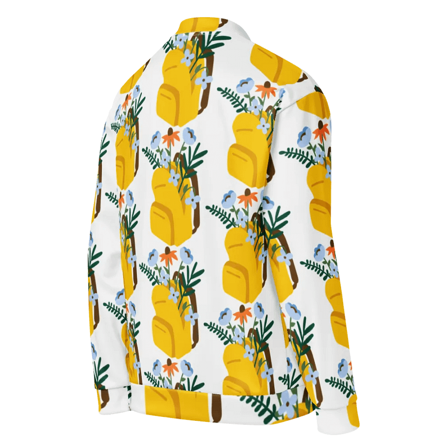 Floral Bliss All-Over Print Bomber Jacket product image (9)