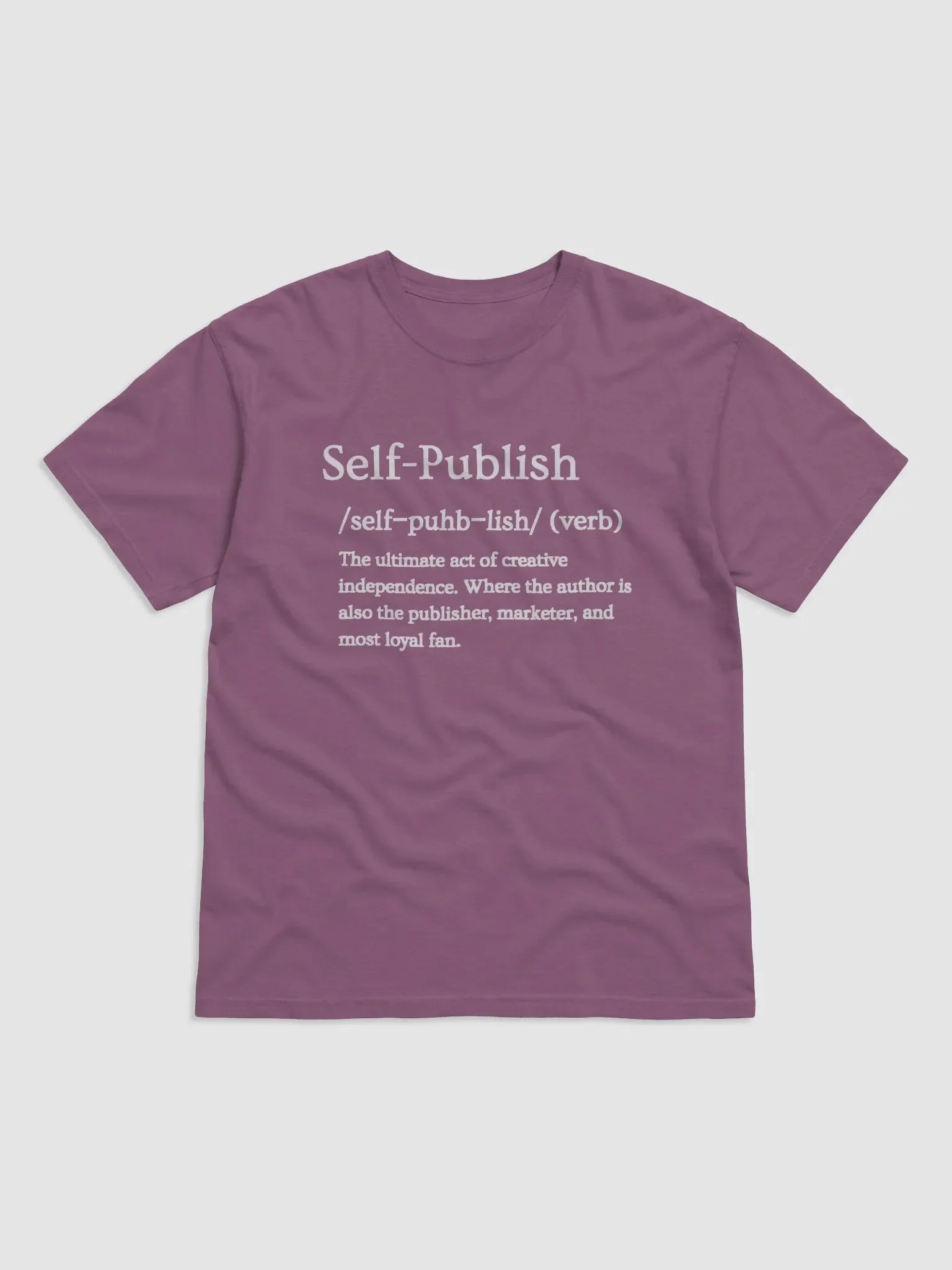 Self-Publish Definition T-Shirt – Creative Independence product image (1)
