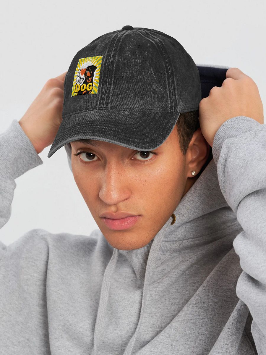 Rottweiler Love Dad Hat product image (21)