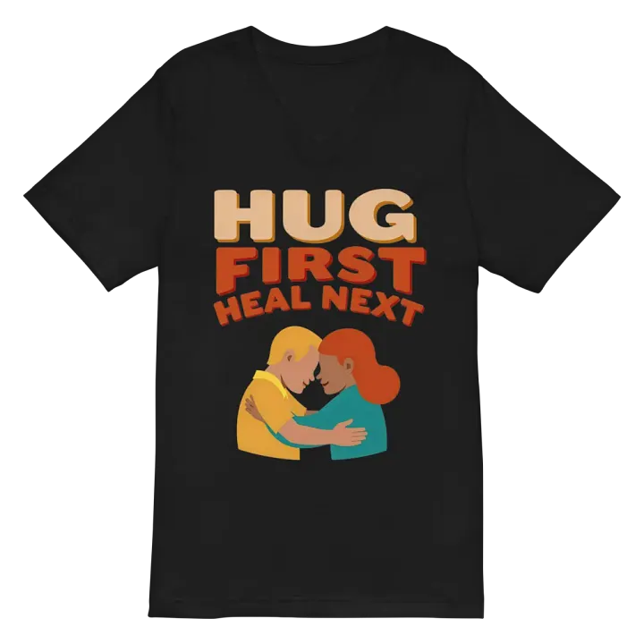 Empathy Embrace V-Neck Tee product image (3)