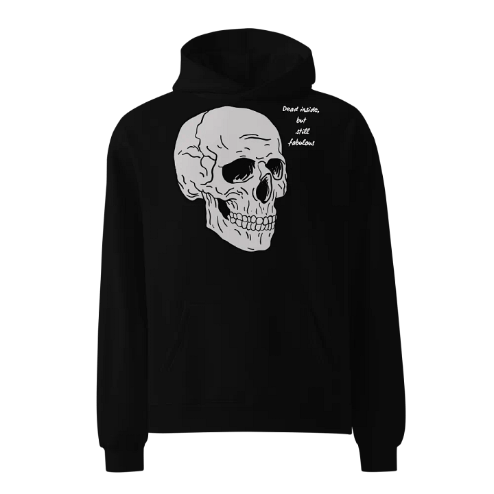 Fabulously Dead Inside Oversized Hoodie product image (1)