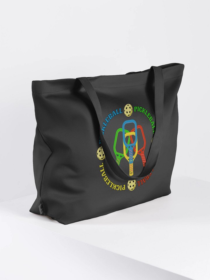 Pickleball Four Circle Colors Paddle Tote Bag product image (1)