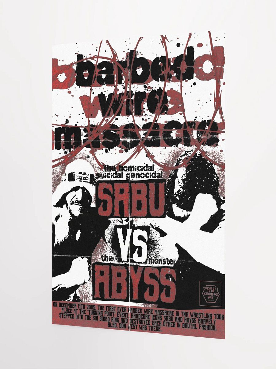 Barbed Wire - December 2005 Episode Poster product image (3)