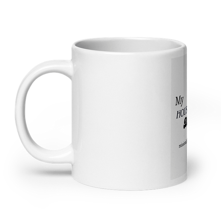Blessed Typography White Glossy Mug product image (8)