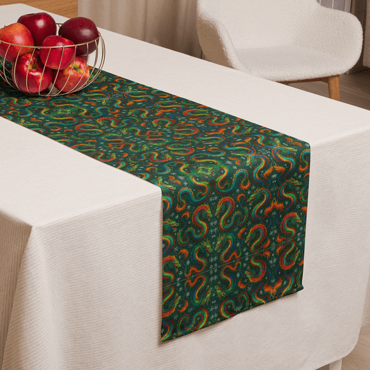 ✨🐉 THE EMSPIRACY CHRISTMAS TABLE RUNNER ELEVATE YOUR FESTIVE TABLE 🐉✨ product image (1)