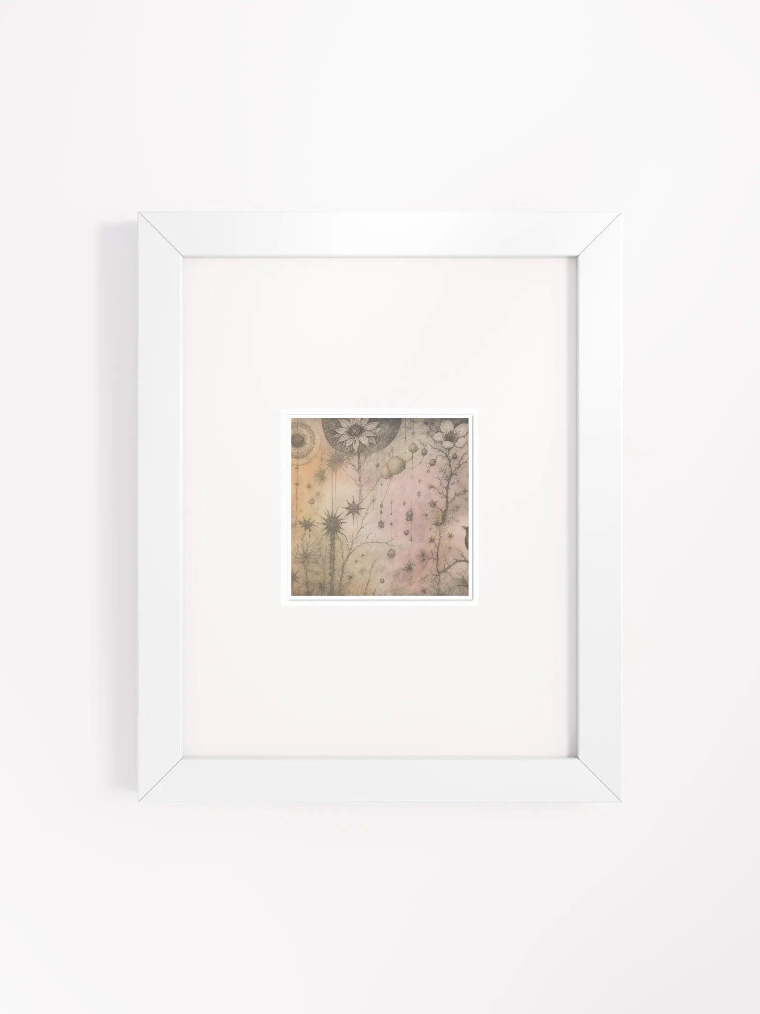 The Secret Garden Sketchbook Artprint Framed product image (4)