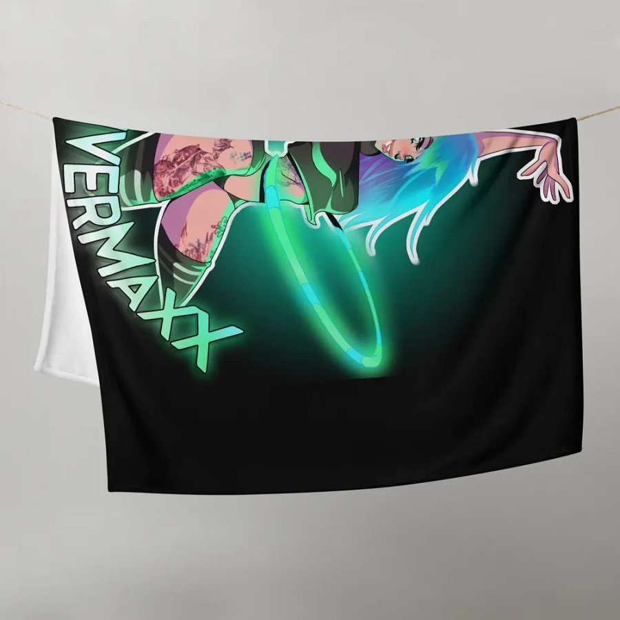 Hoop Ninja Throw Blanket product image (21)