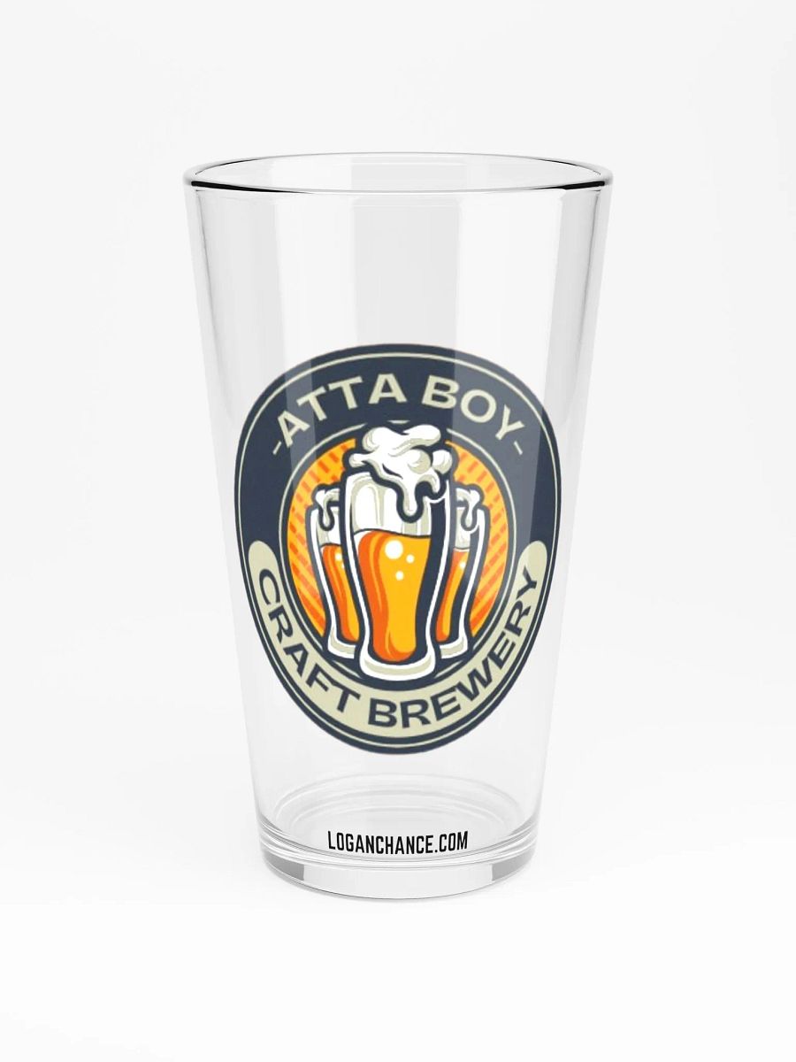 Atta Boy Craft Brewery Pint Glass product image (3)
