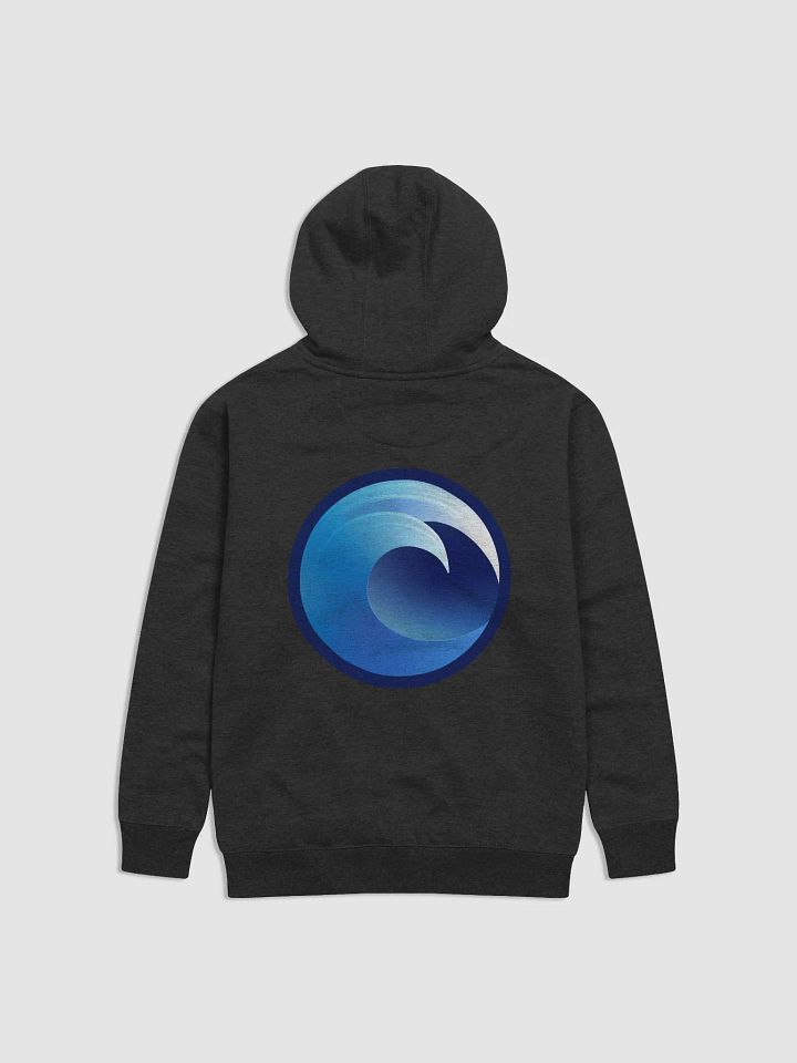 Waves Hoodie Blue Badge product image (2)