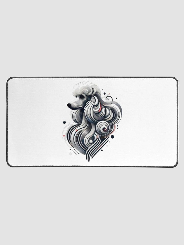 Abstract Poodle Desk Mat product image (1)
