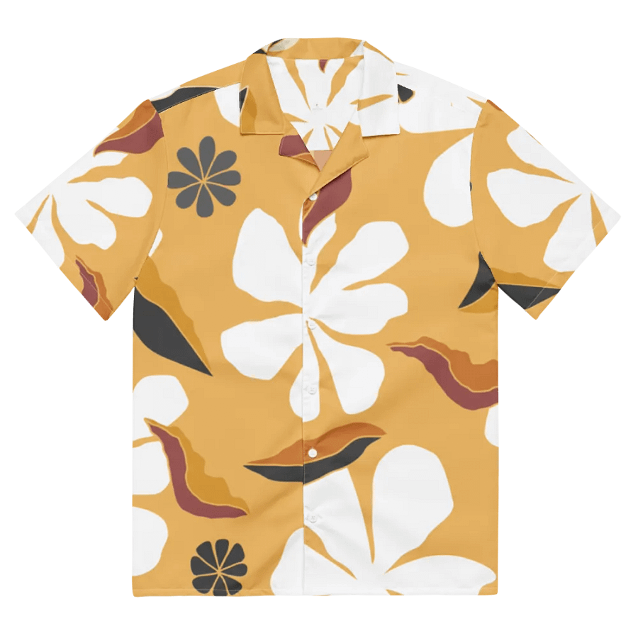 Tropical Breeze Floral Hawaiian Shirt product image (10)