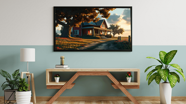 Country Home TV Frame Art product image (2)