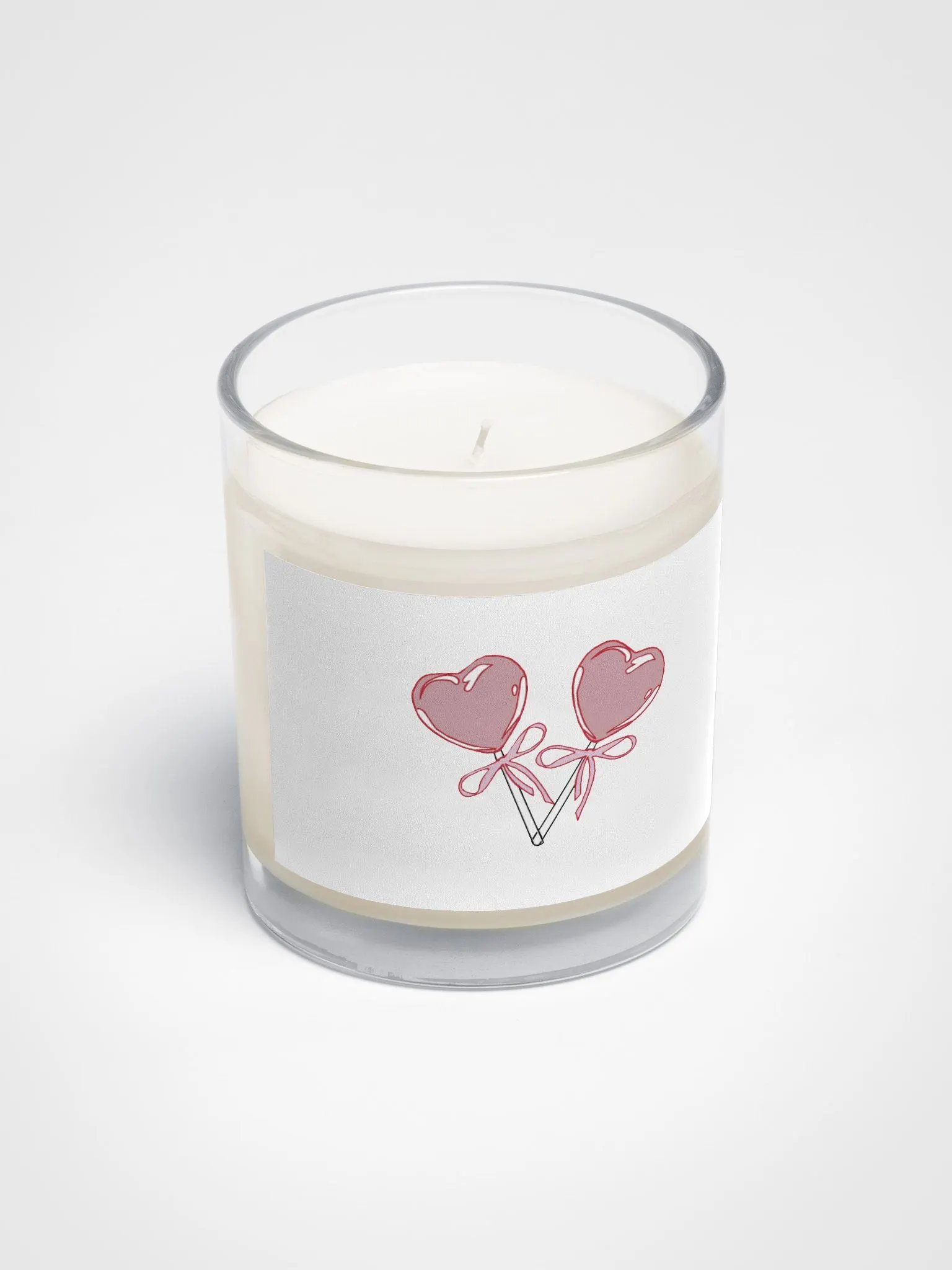 Lollipop Heart-bow | Candle product image (2)