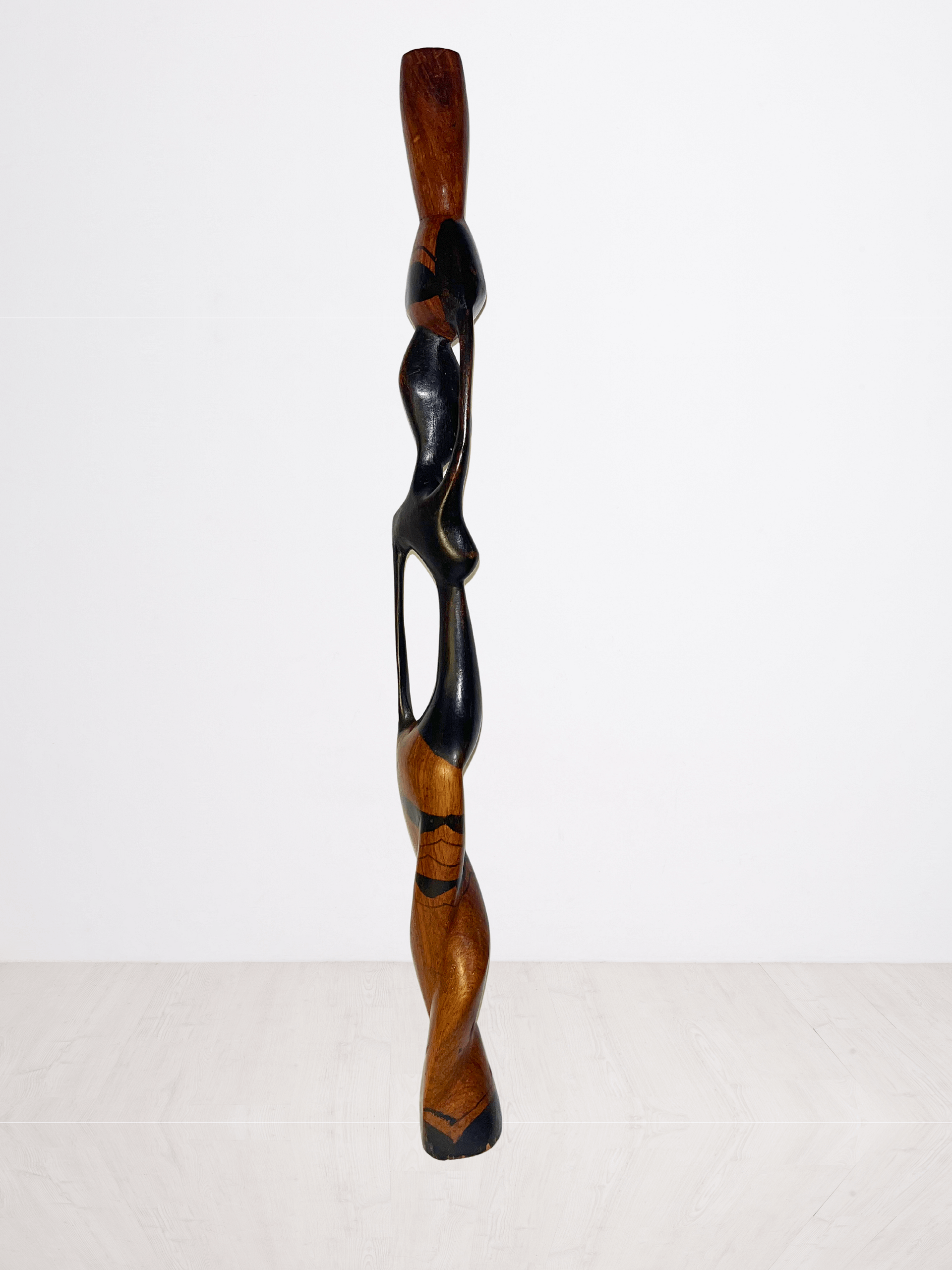 Handcarved Wooden African Woman Sculpture product image (4)