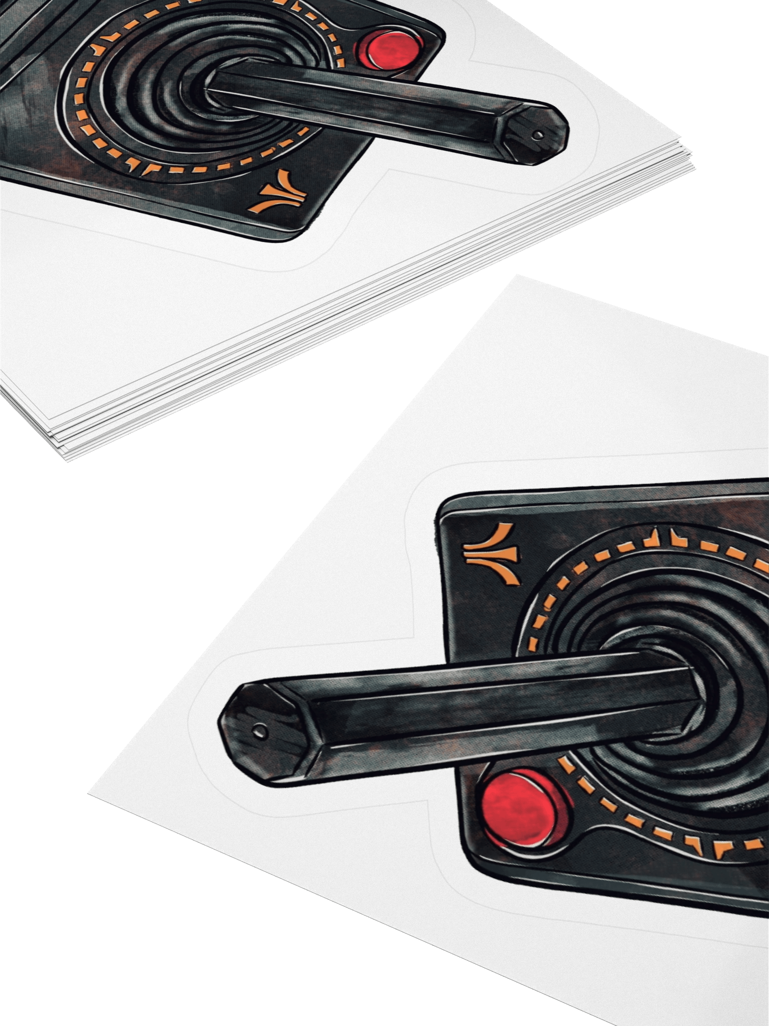 Button Masher A2 Sticker product image (4)