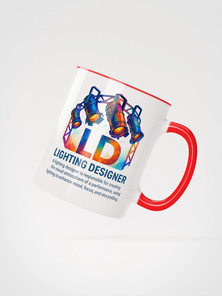 Theatrically Jerry: "LD(Light Designer) Prismatic Series" Ceramic Mug product image (14)
