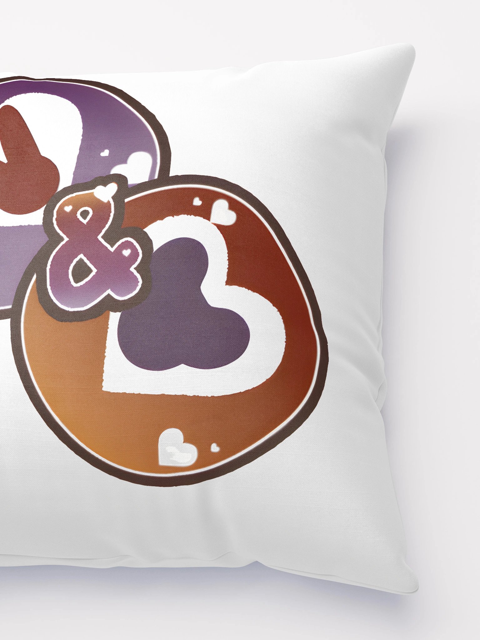 The Monroes Small Logo All-Over Print Basic Pillow product image (2)