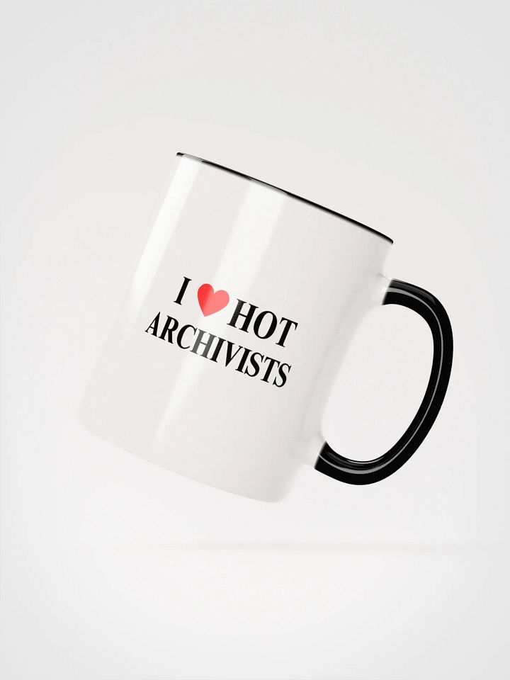 I HEART HOT ARCHIVISTS MUG product image (3)