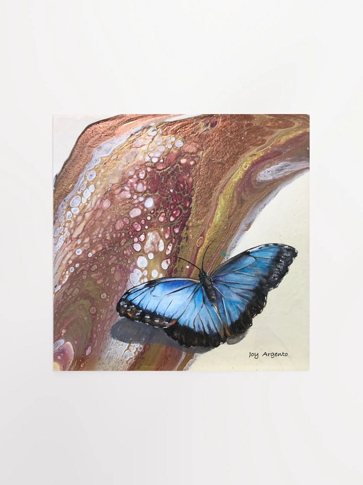 Blue Butterfly Print product image (1)