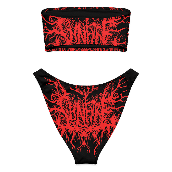Sunfyre Red Metal Logo Bikini product image (2)