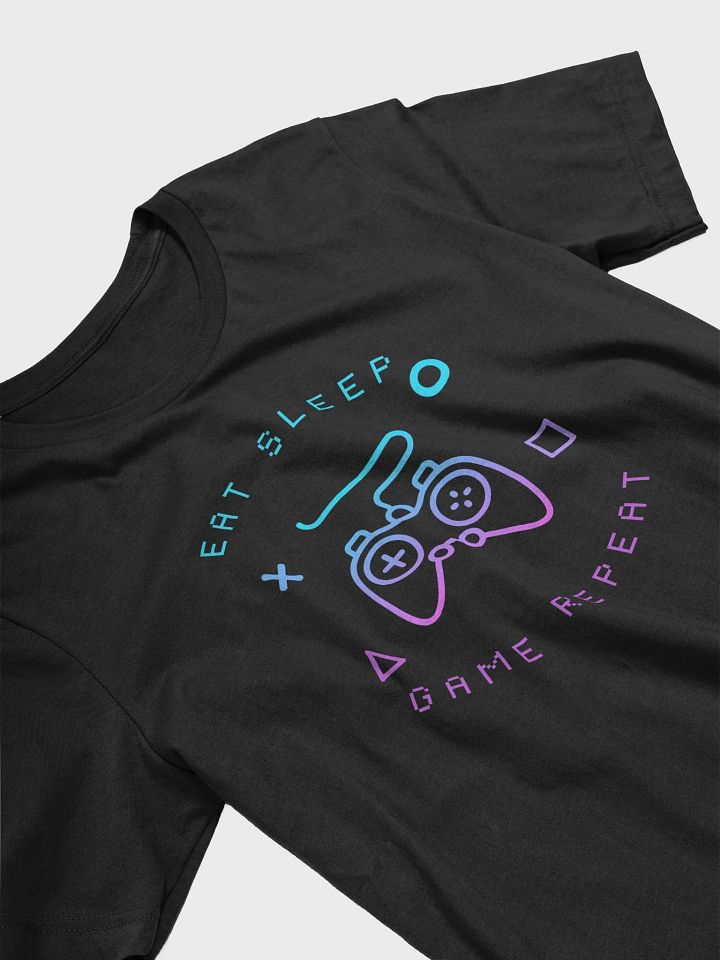 "Eat Sleep Game Repeat" Tee - Unisex product image (2)
