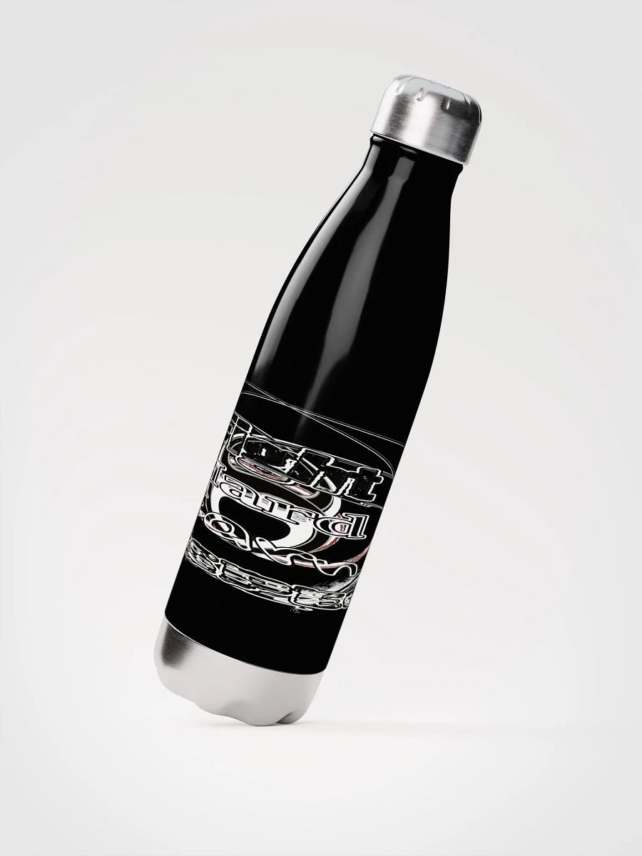 Fight Hard Earn Respect Stainless Steel Water Bottle product image (2)