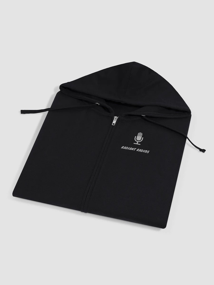 Midnight Media Microphone Zip-Up Hoodie product image (4)