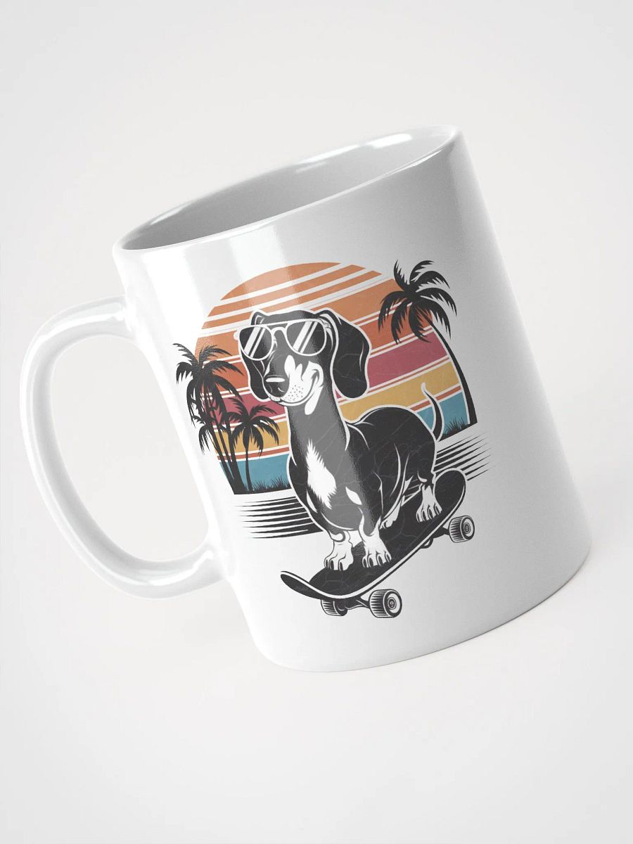 Doxie on a Skateboard Mug product image (9)