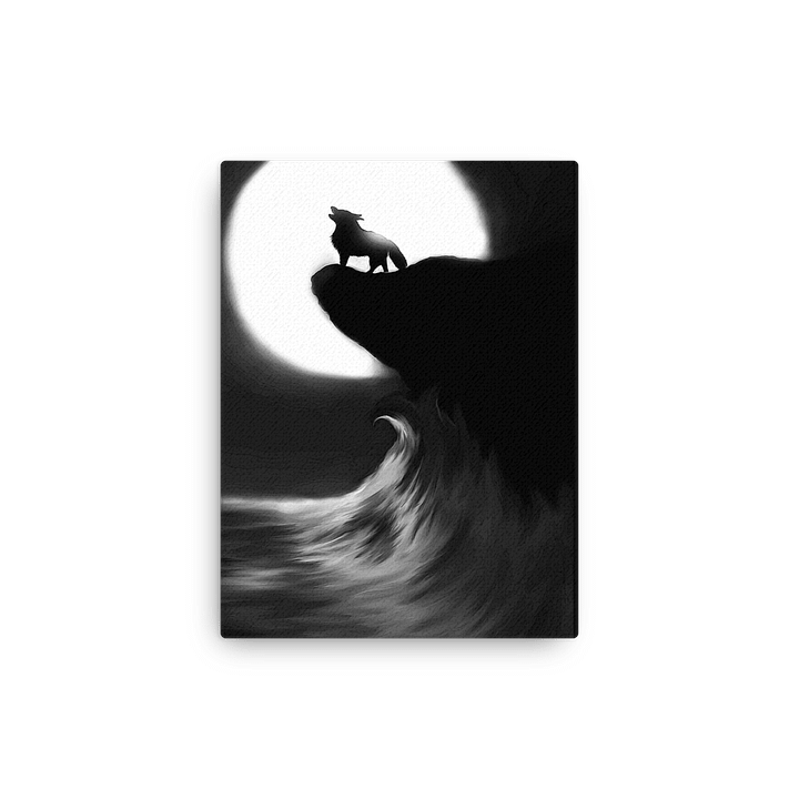 Moonlit Howl Thin Canvas product image (8)