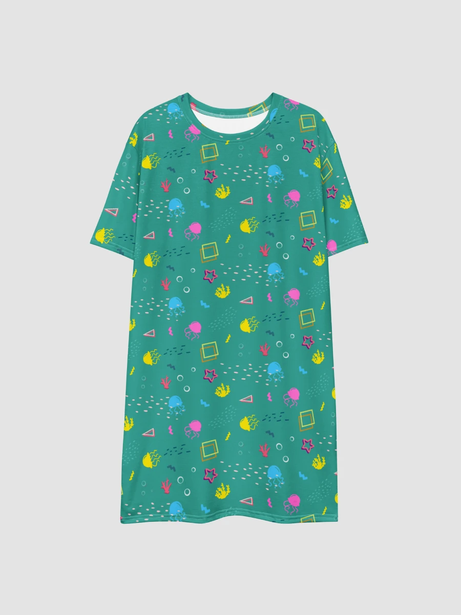 Shifty Seas pattern t-shirt dress product image (5)