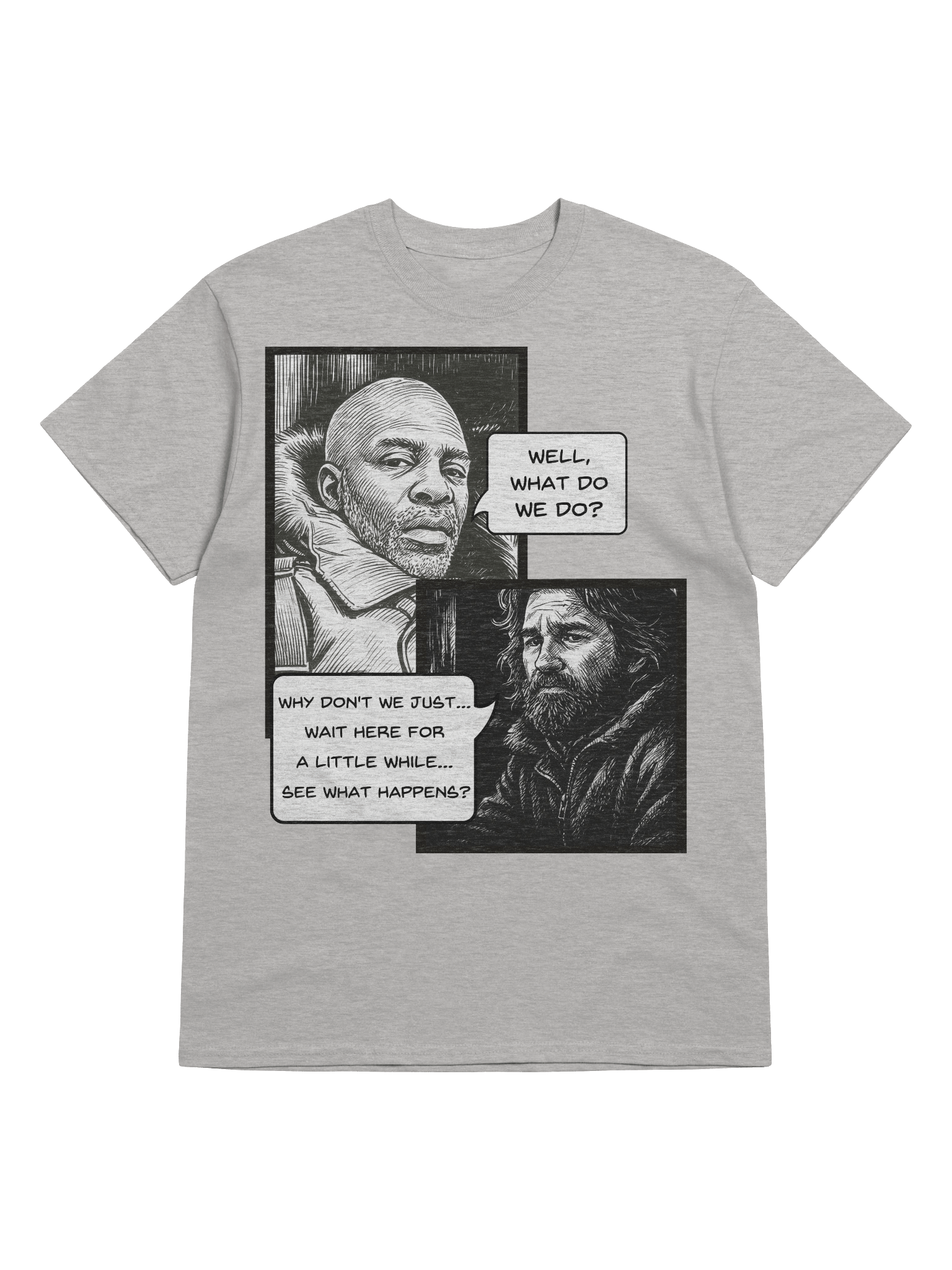 The Thing inspired Wait Here Scene Tee product image (101)