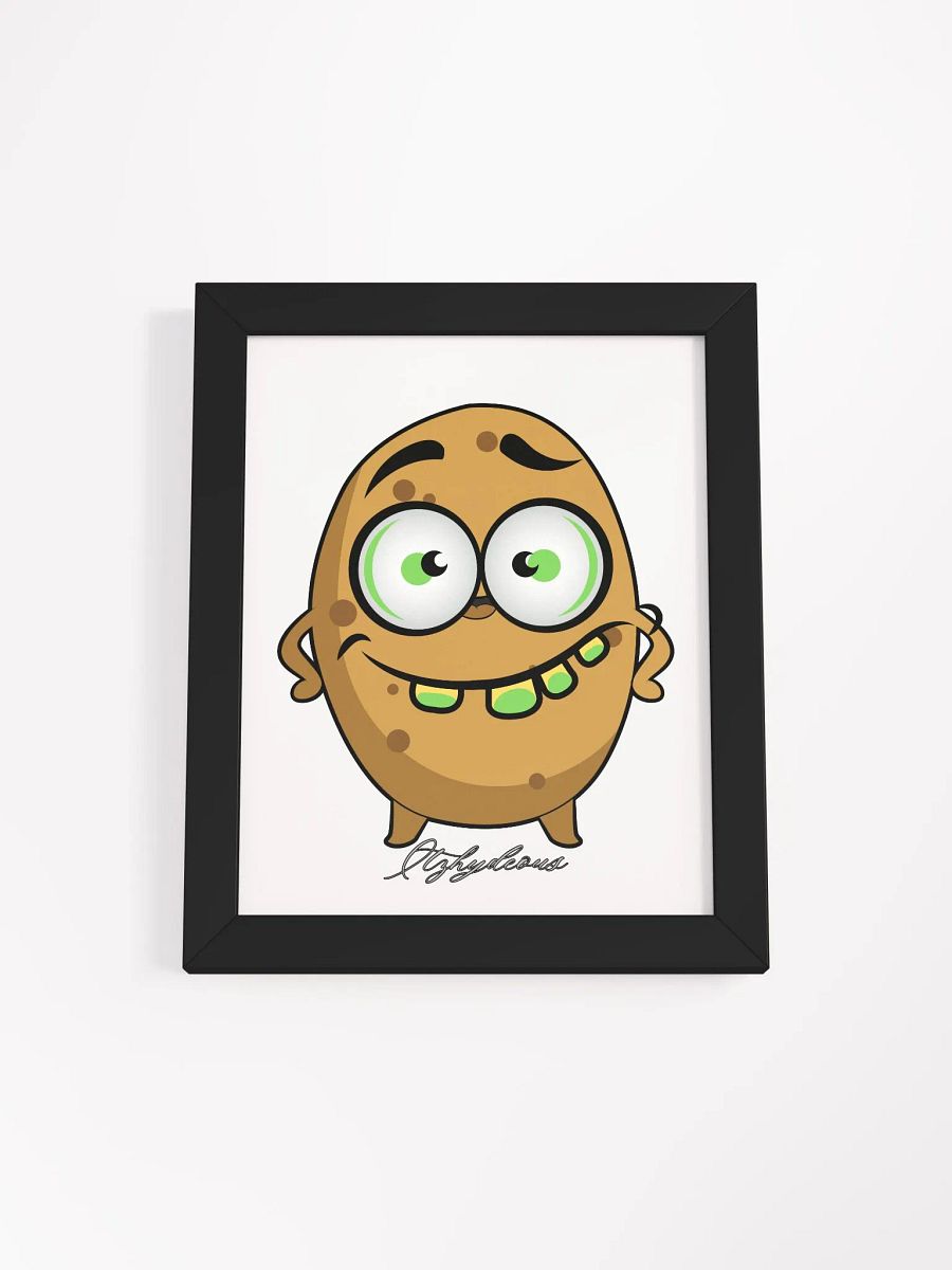 Spudtastic Grin Framed Poster product image (1)