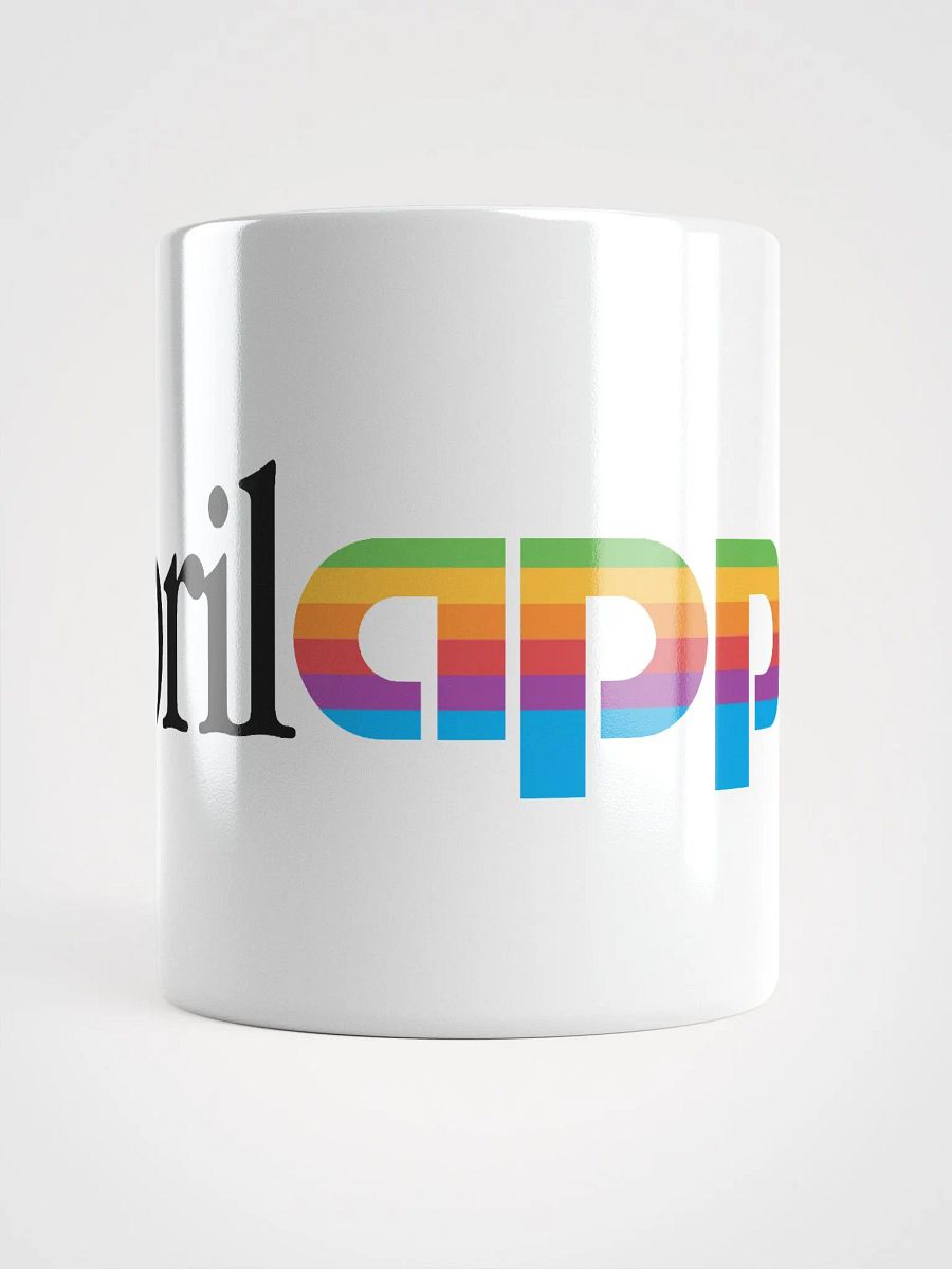 AprilApples White Glossy Mug product image (5)