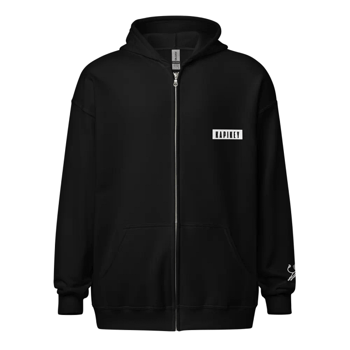 Bold Circle Logo Unisex Zip Hoodie product image (1)