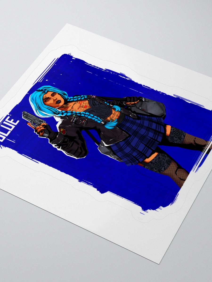 Blue (Aoki Ma) Portrait Sticker product image (7)