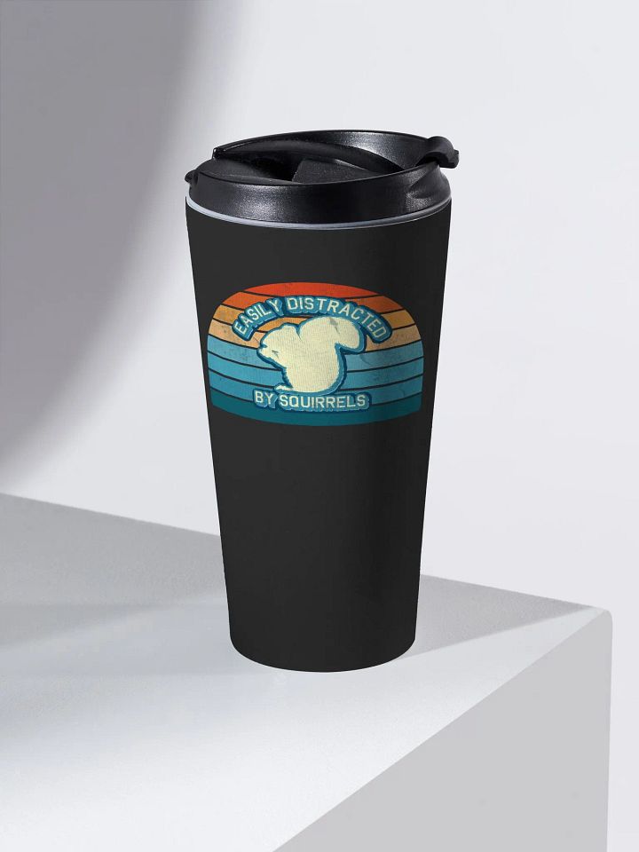 Retro Easily Distracted Travel Mug product image (2)