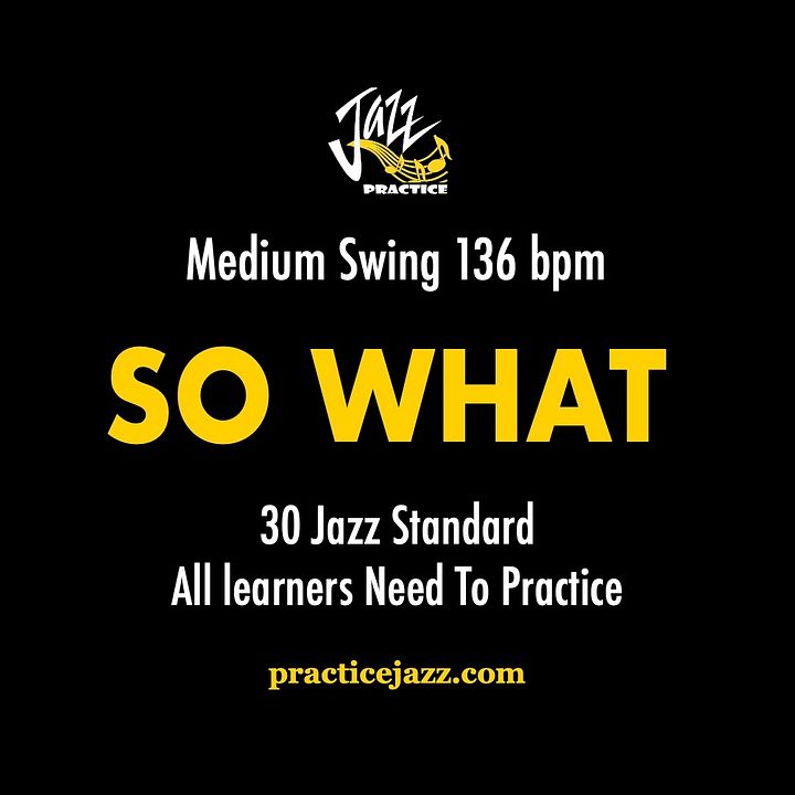 So What - Miles Davis | Jazz Backing Track | Solo & Comping & Chord Practice product image (1)