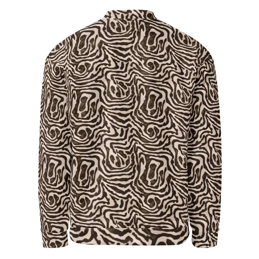 Brown Snake Bomber Jacket product image (2)